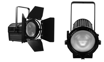 LED 100W Motorize Zoom Fanless SPOT LIGHT FRESNEL DHS-MF100